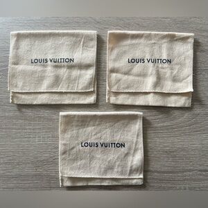 3,Louis Vuitton Small Dust Bags